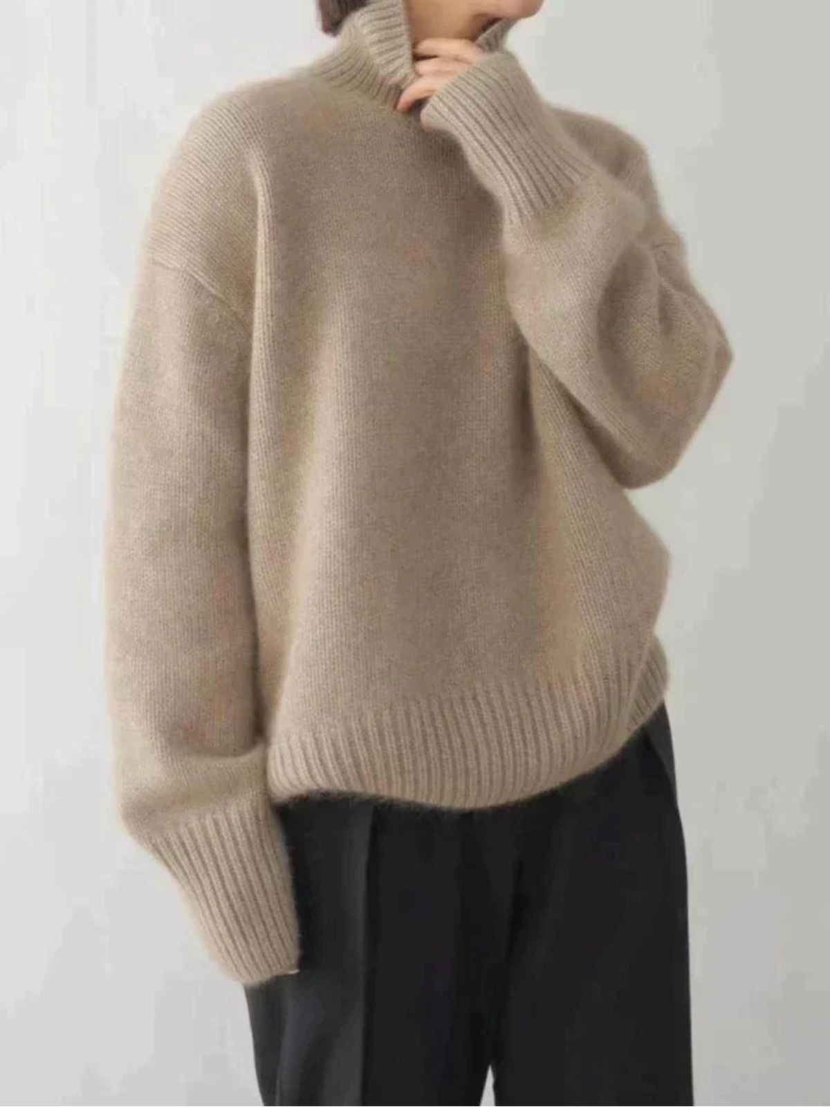 Luxury woollen jumper