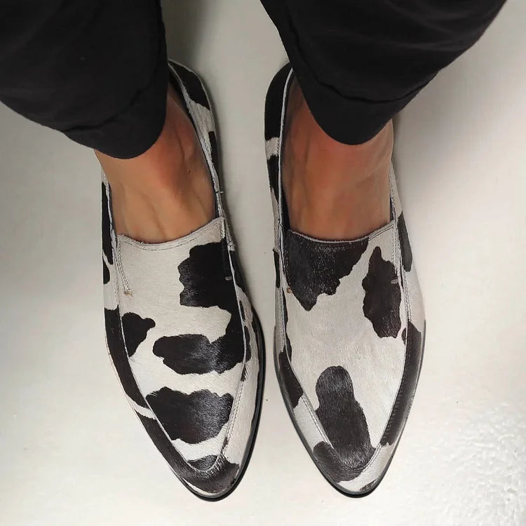Lidia | Elegante loafers met een kleine hak