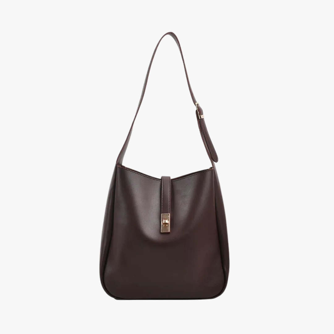 Zea Turn Lock Shoulder Bag
