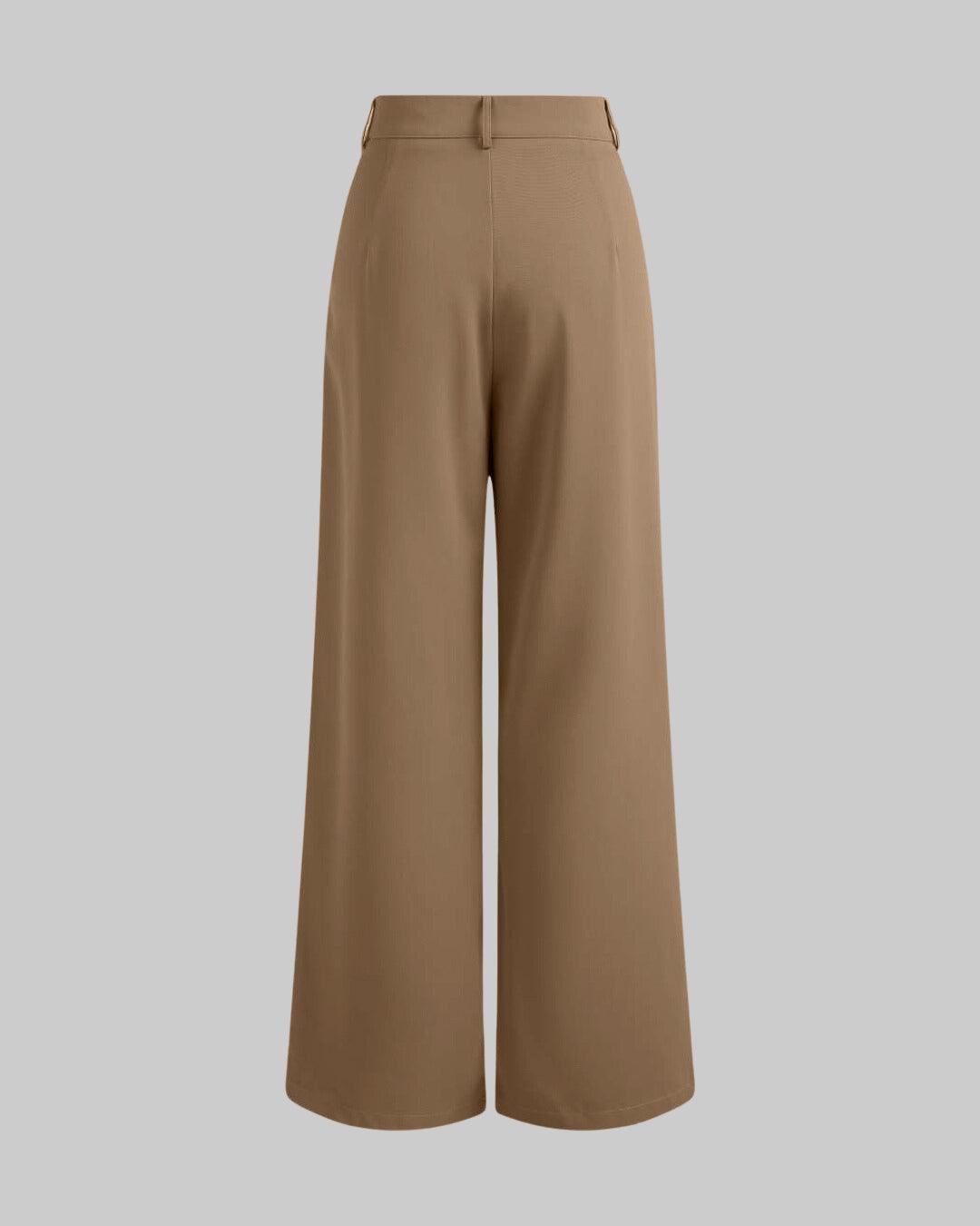 Brown baggy pants