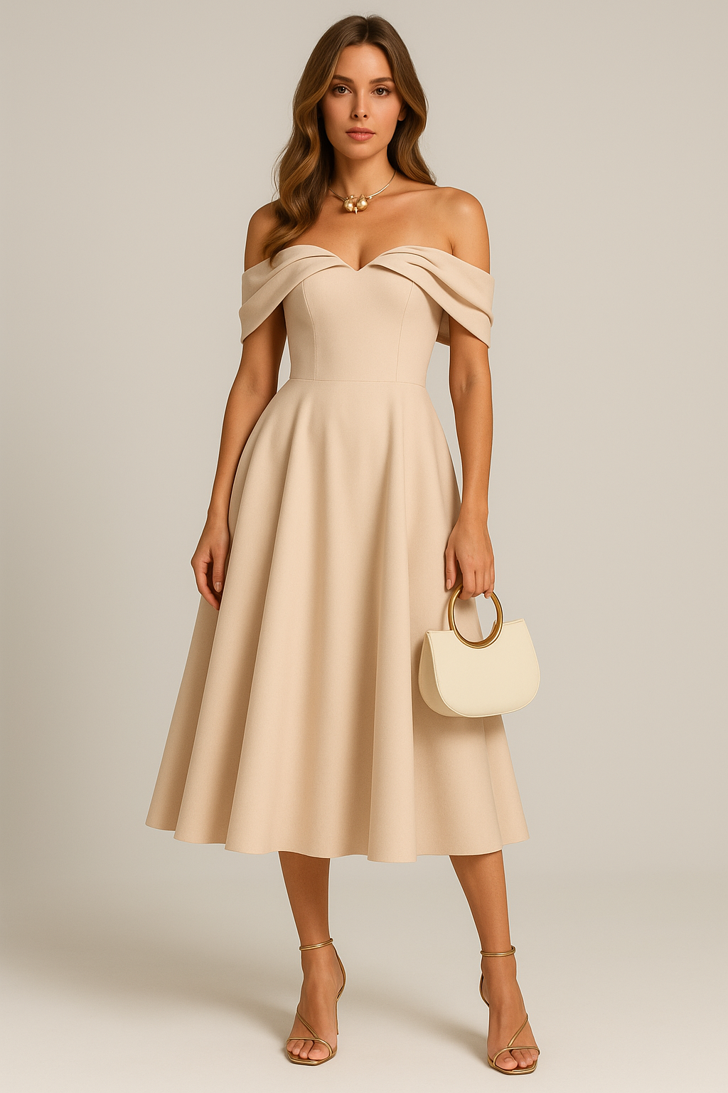 Jane | Off Shoulder Draped Dress