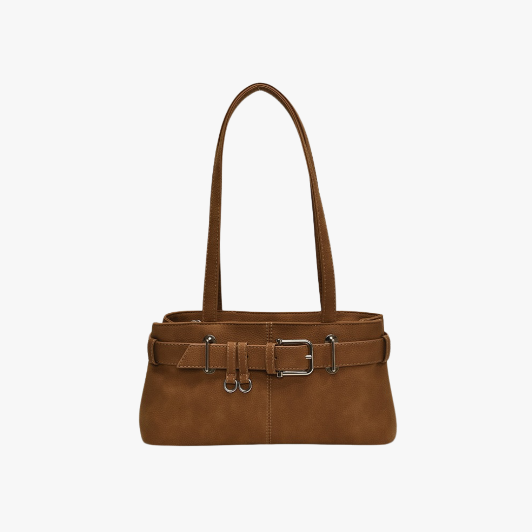 Caily Buckle Shoulder Bag