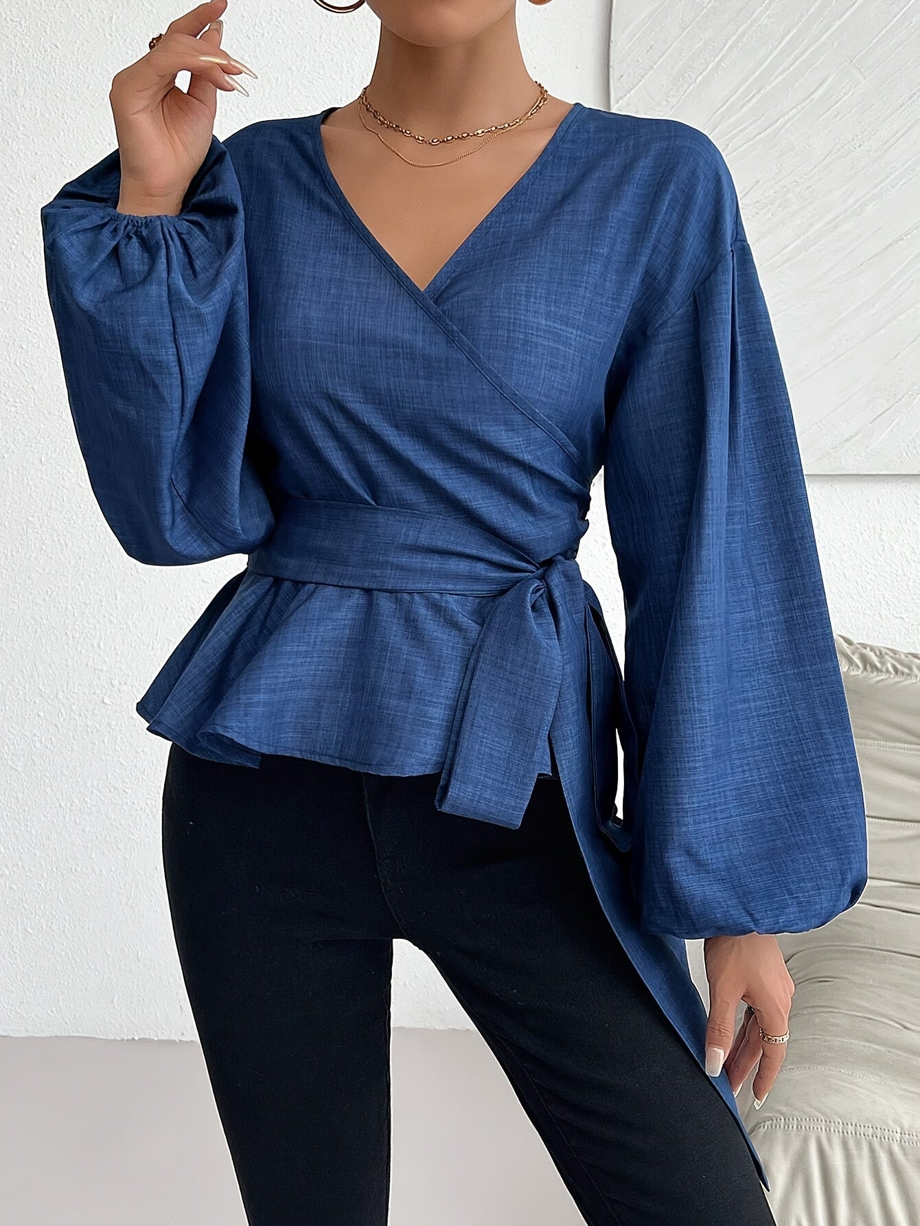 Jacy | Cross Blouse