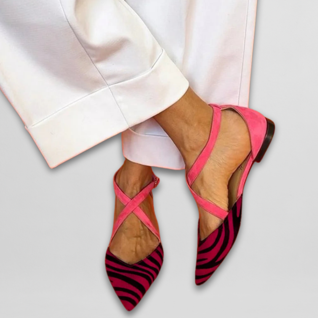 Elise | Ballet flats met bandjes