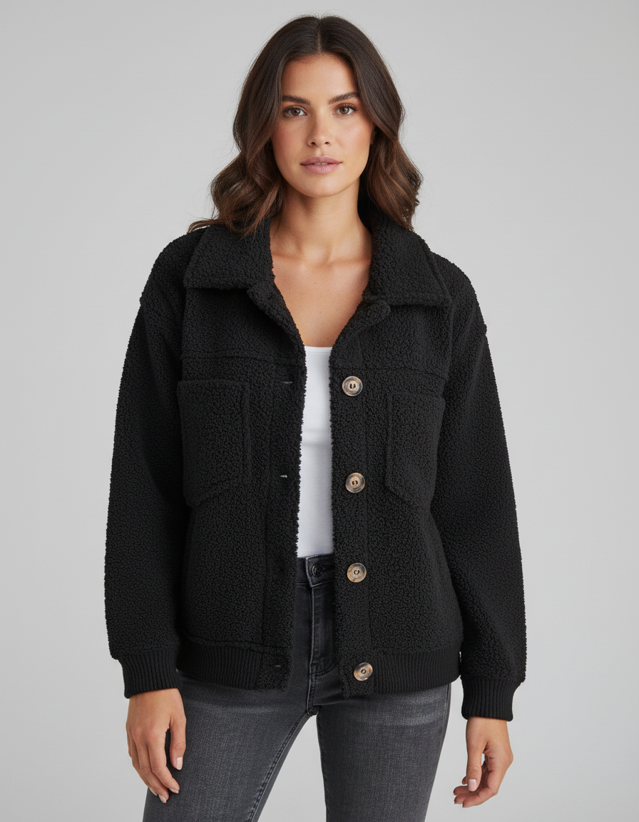 Ashly | Teddy Cardigan