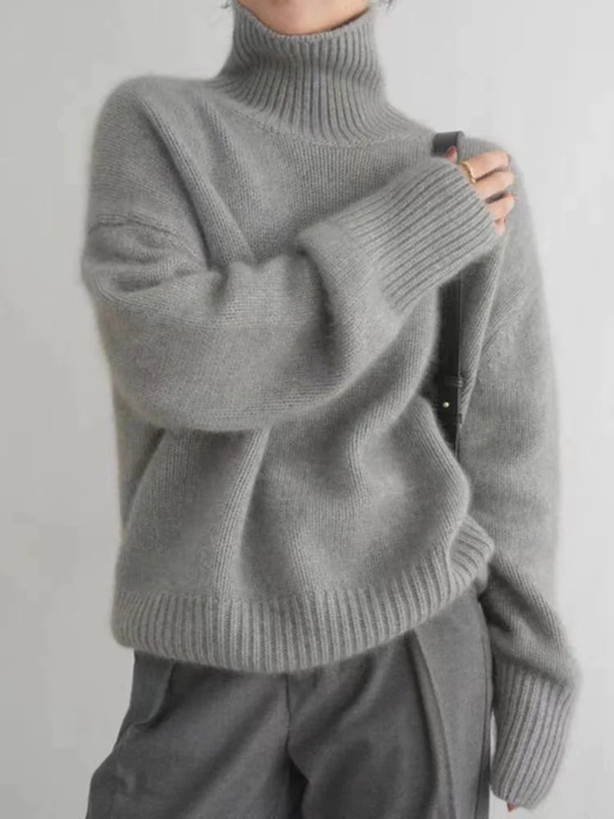Luxury woollen jumper