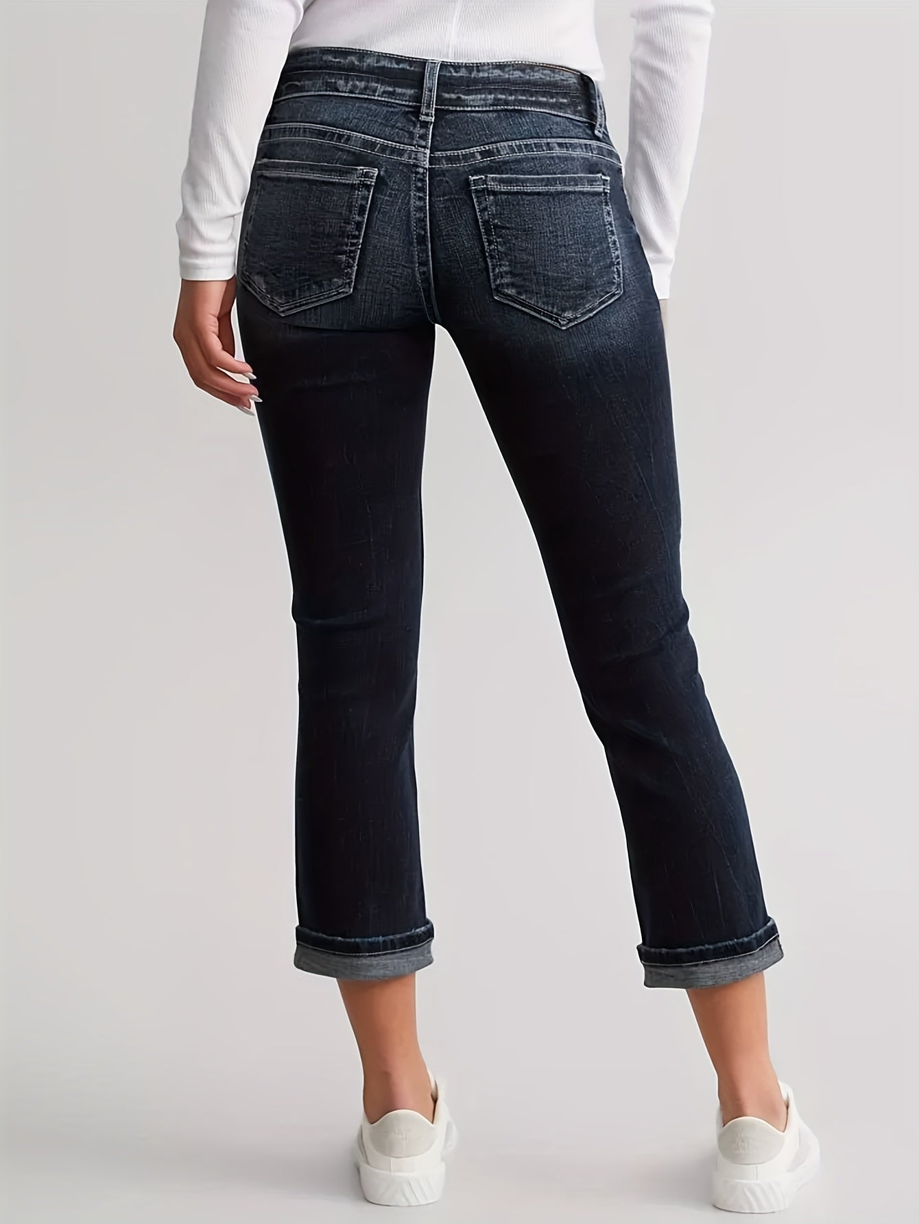Dejah | High waist capri jeans