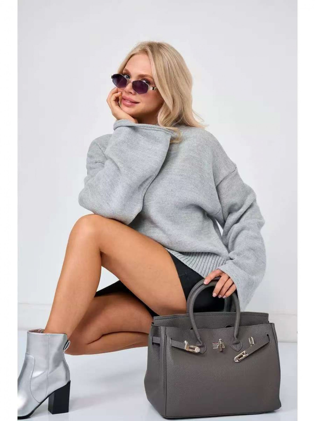 Seray | High-neck pullover jumper