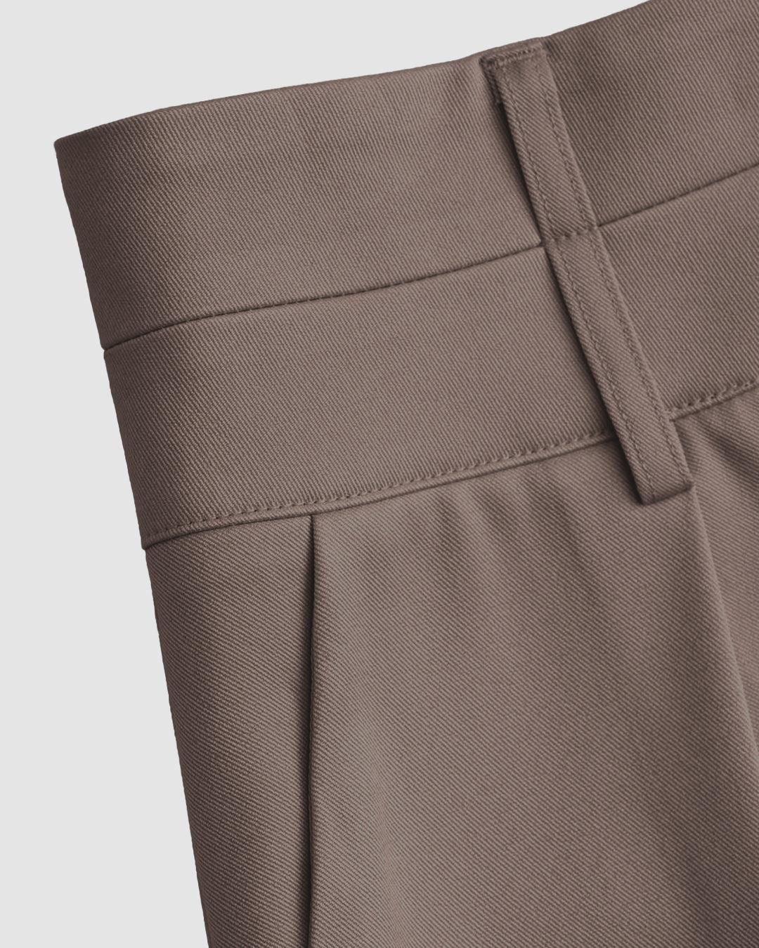 Cappuccino Tailored Wide Leg Pants