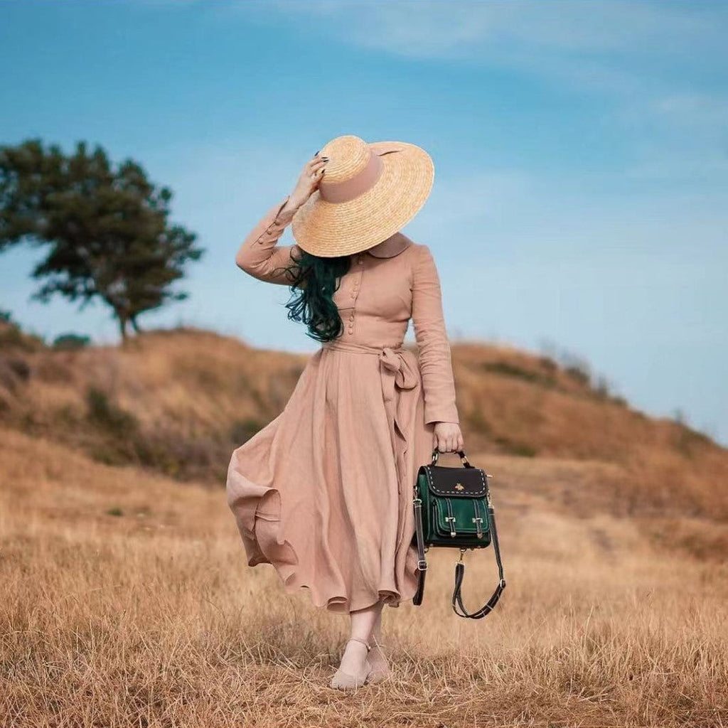 Bumblebee Leather Backpack