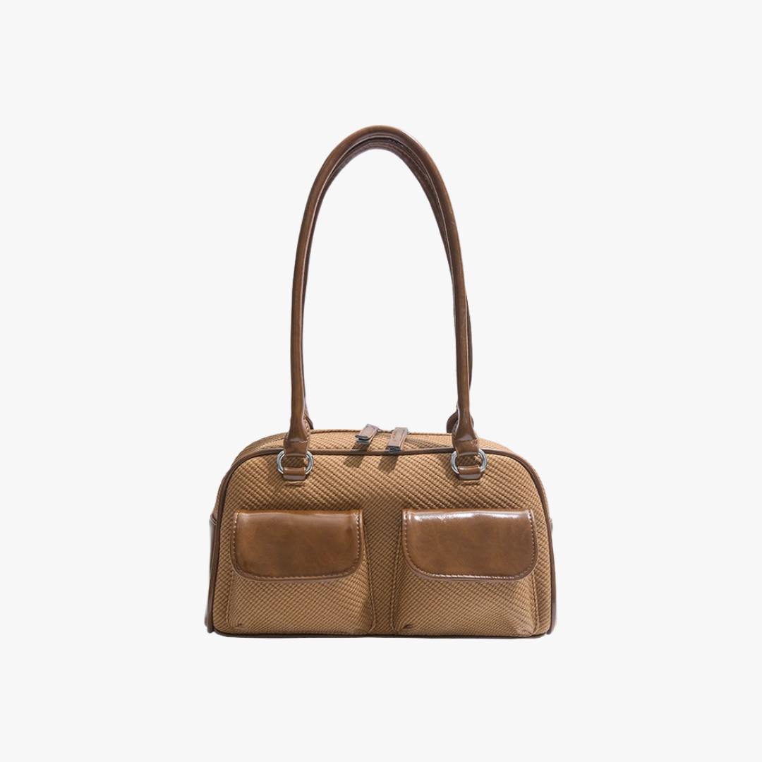 Pebbled Shoulder Bag