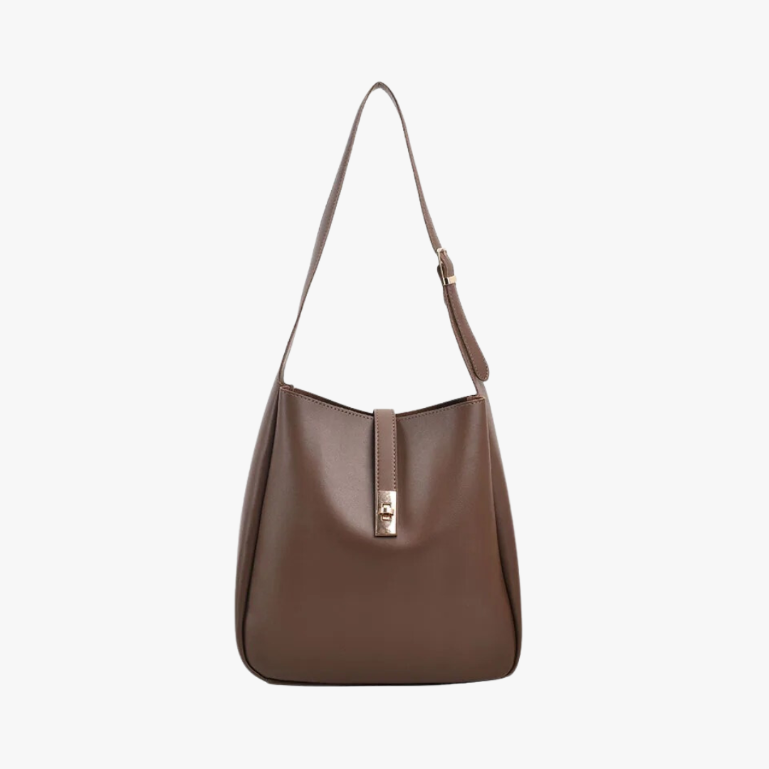 Zea Turn Lock Shoulder Bag