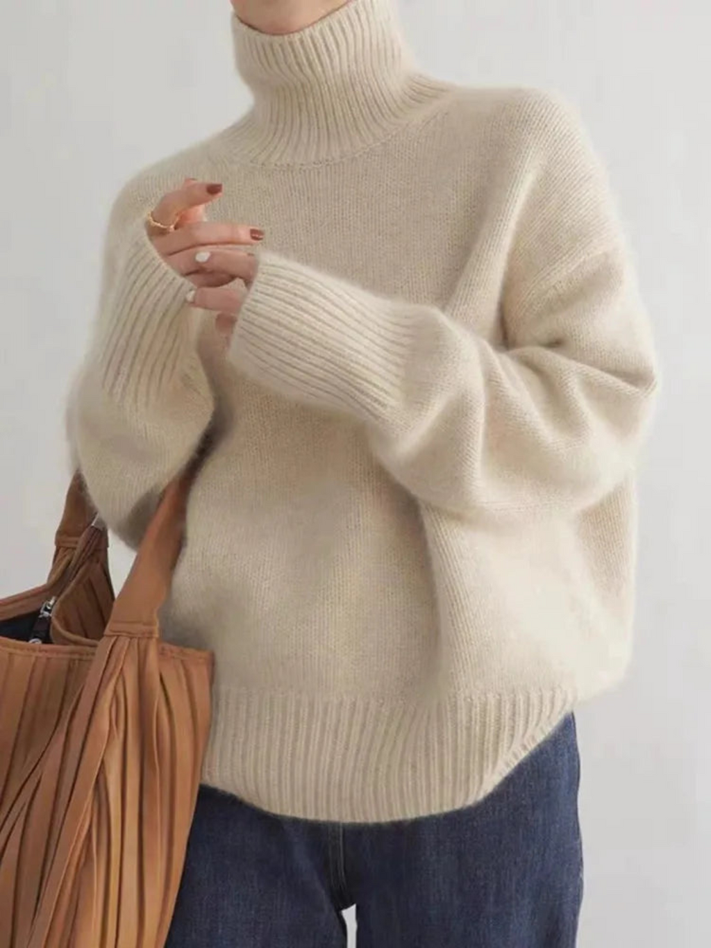 Luxury woollen jumper