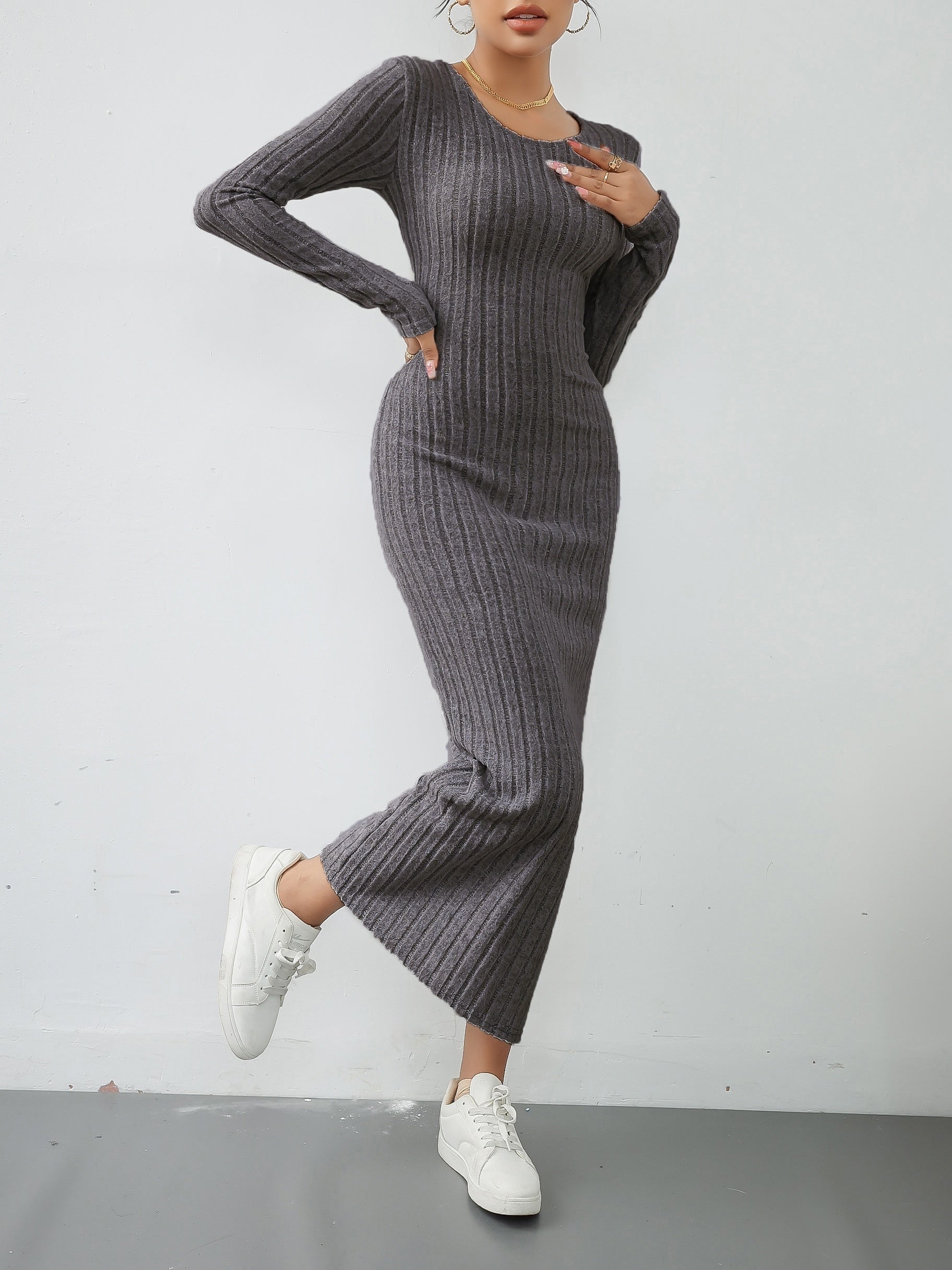 Kaylie | Slimfit jurk