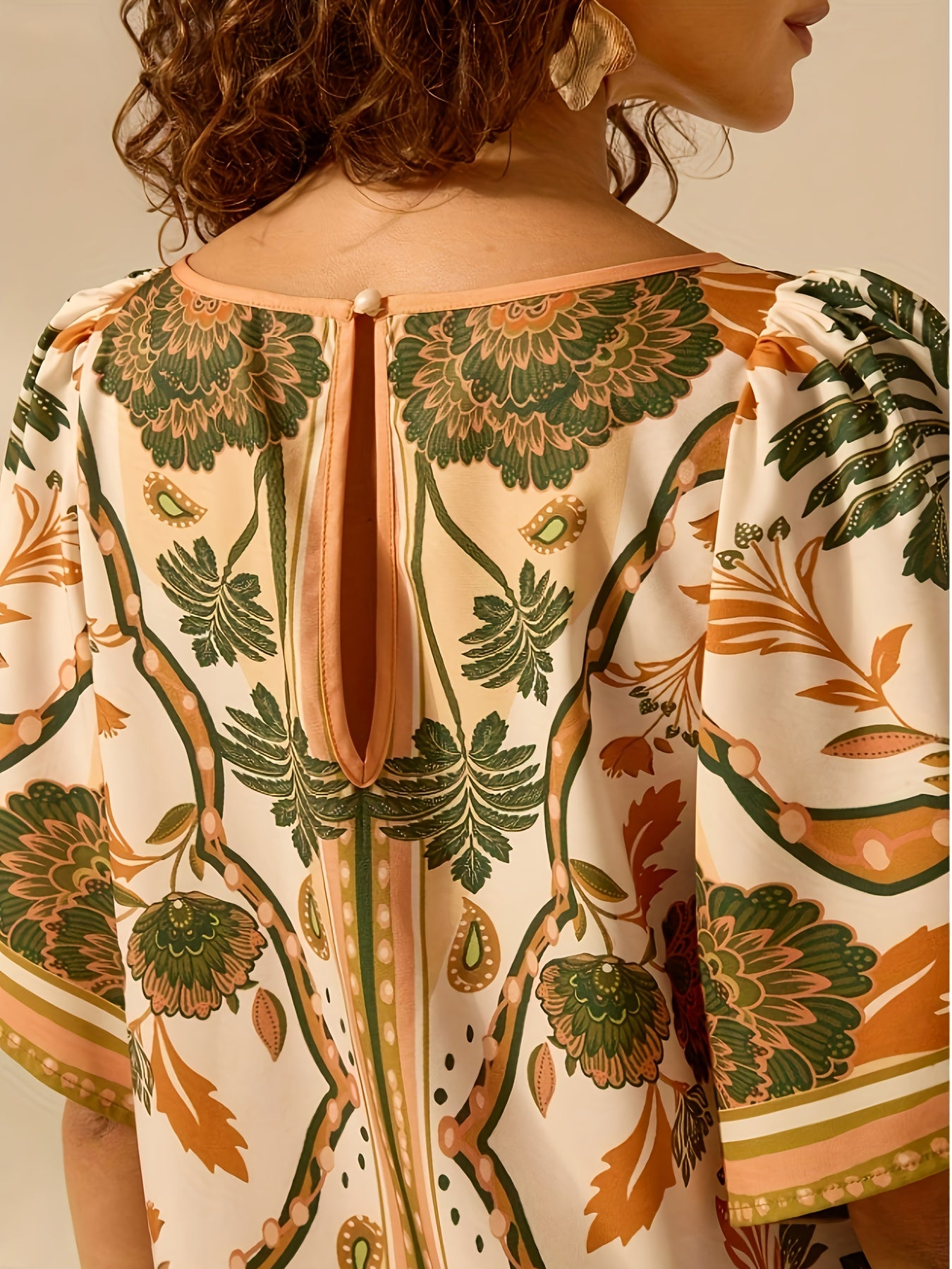 Suzy | Tunic with tropical floral print