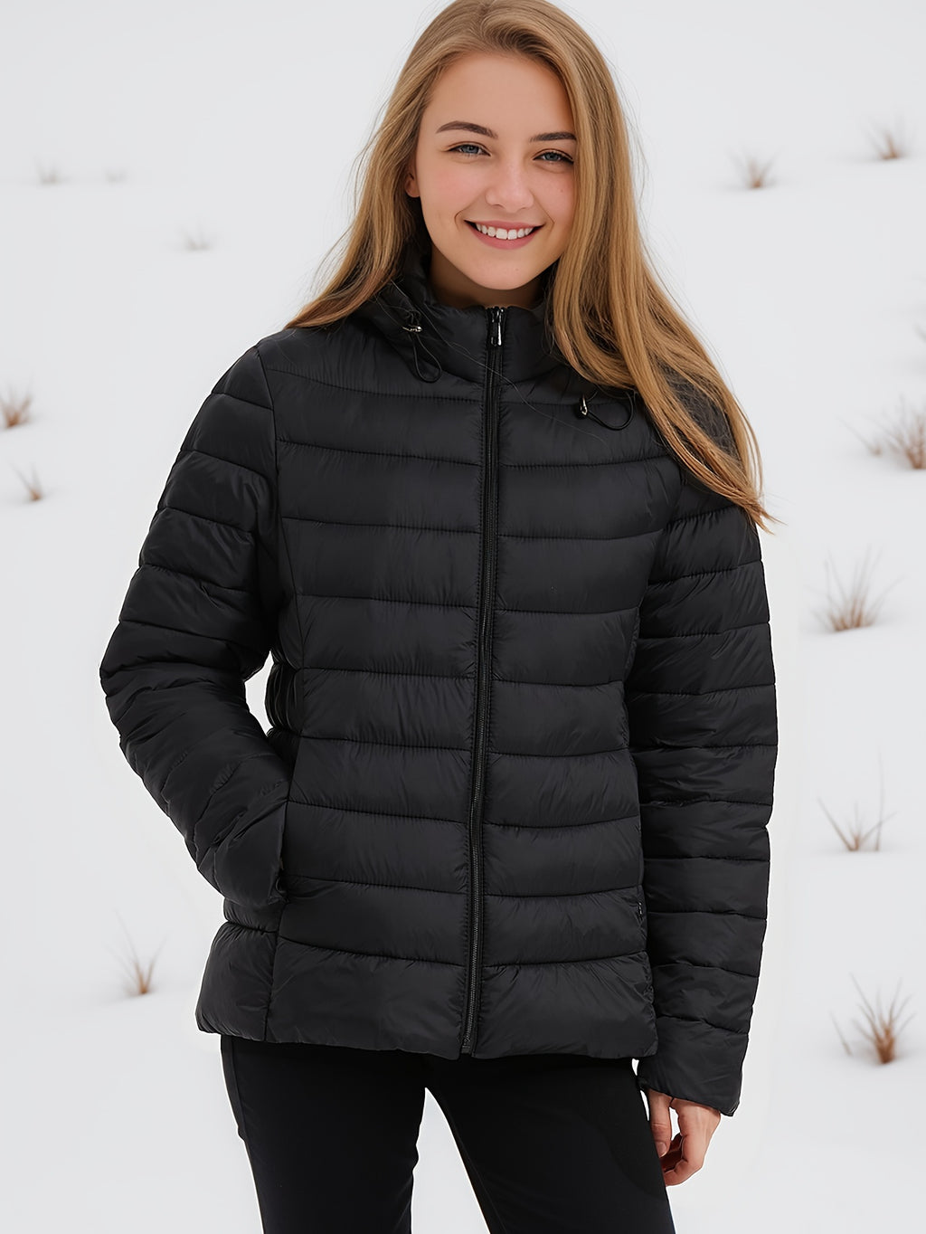 Lorah | Quilted jacket with hood