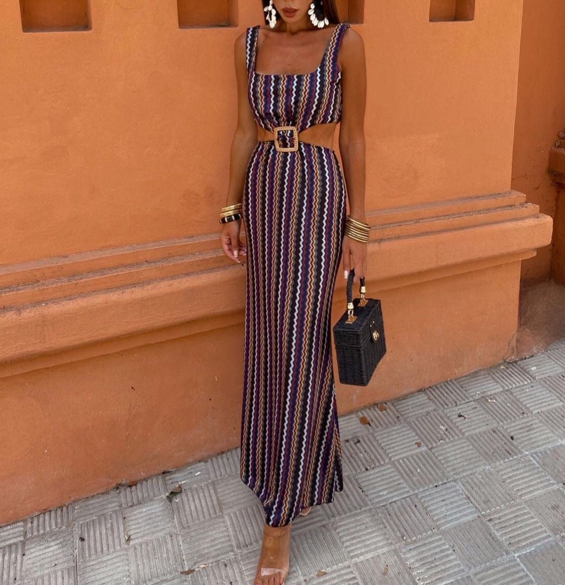 Karina | Sunset Breeze-jurk
