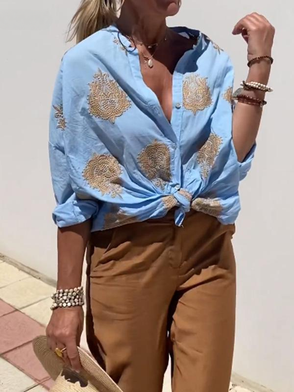 Hewan | Blouse met print