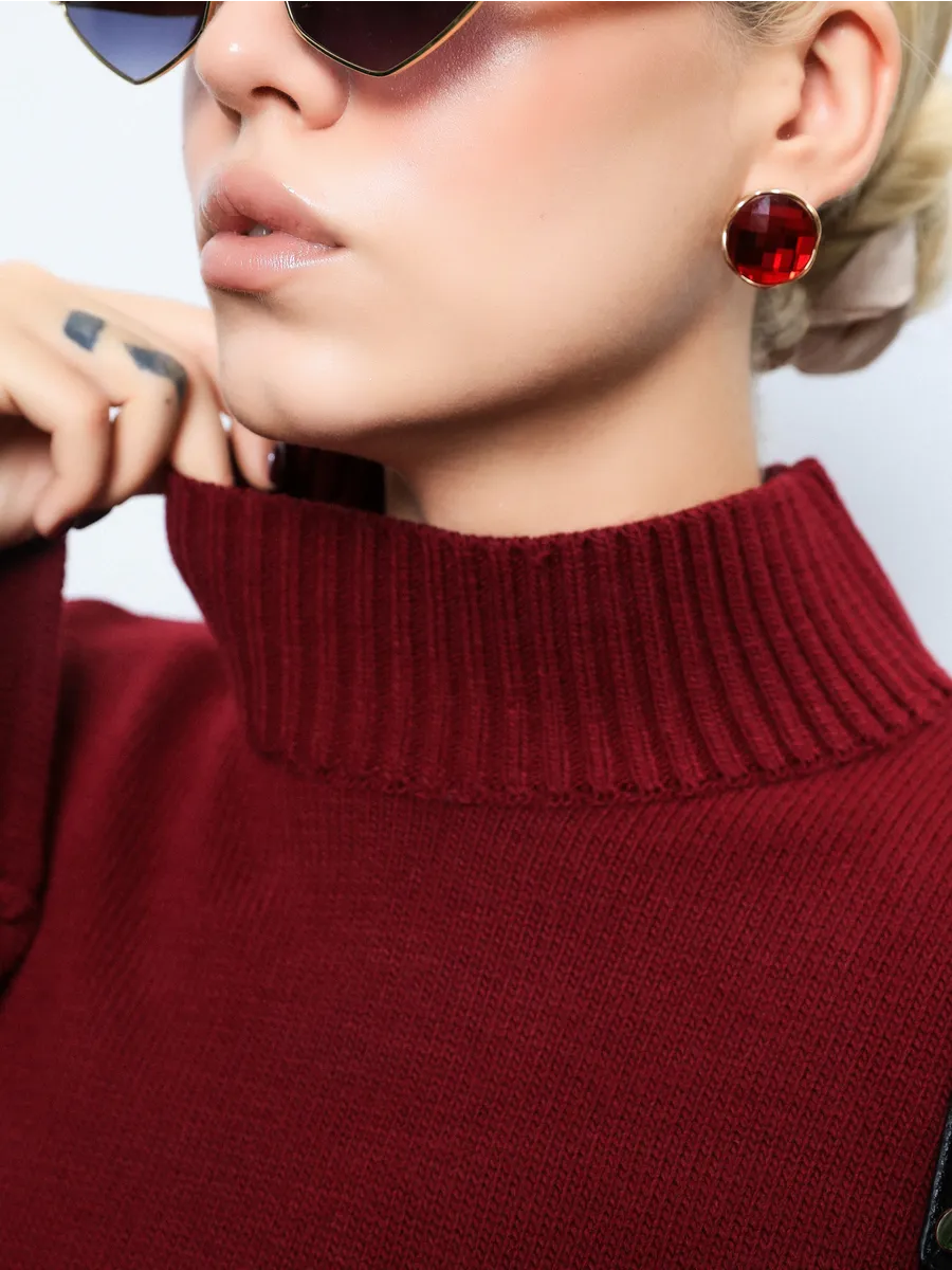 Seray | High-neck pullover jumper