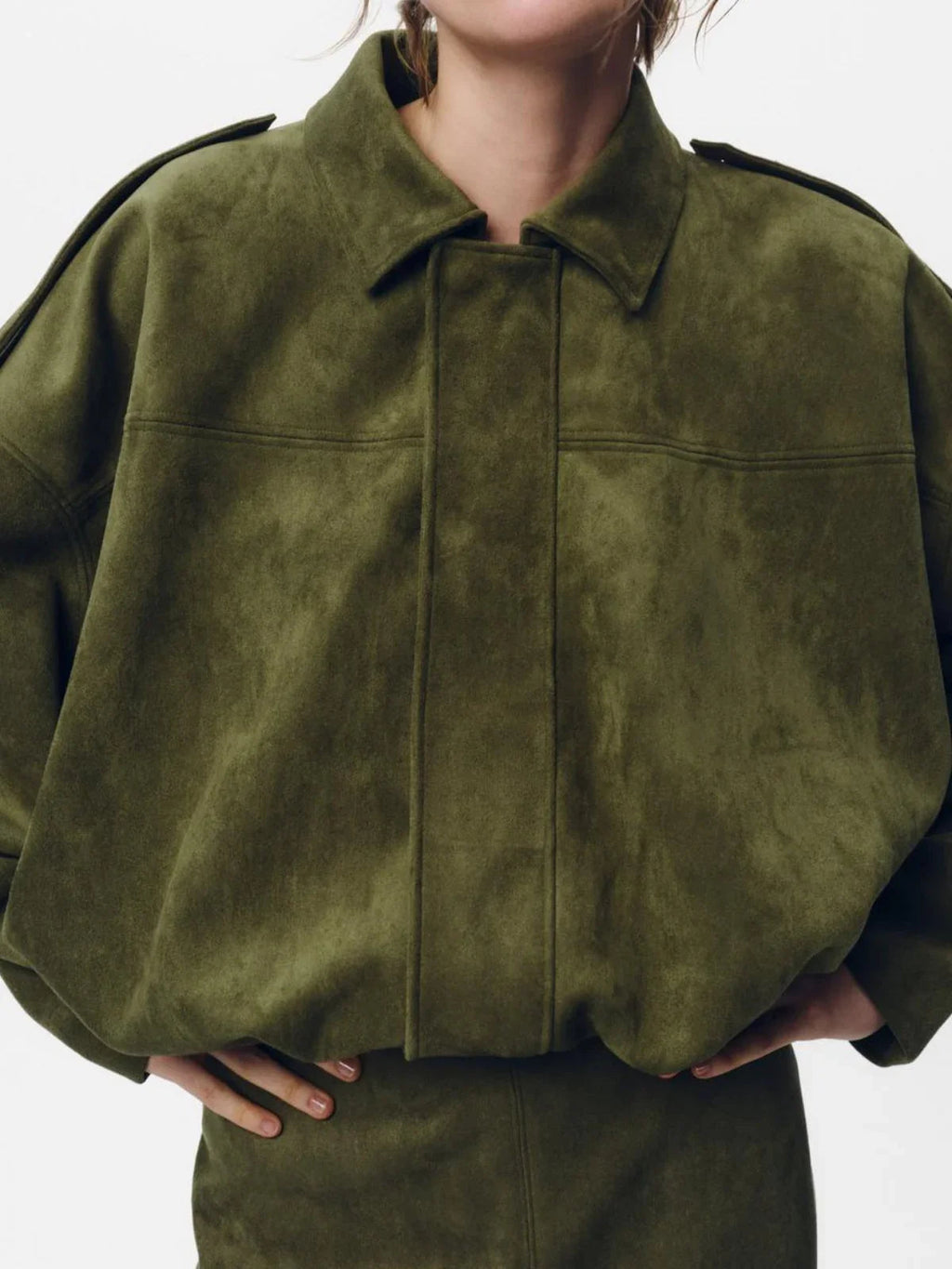 Sirle | Pilot jacket with batwing sleeves