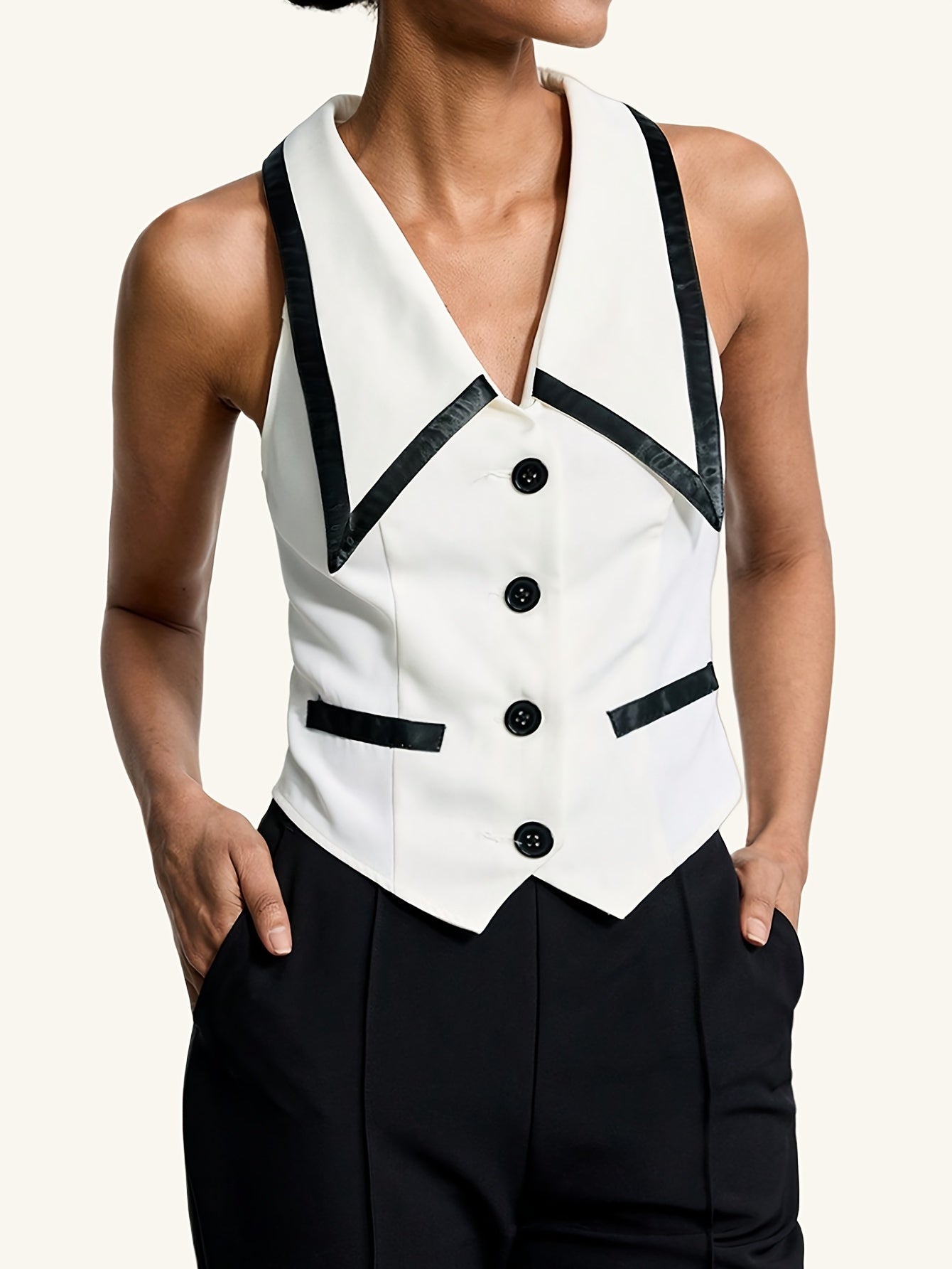 Sallie | mouwloze vest