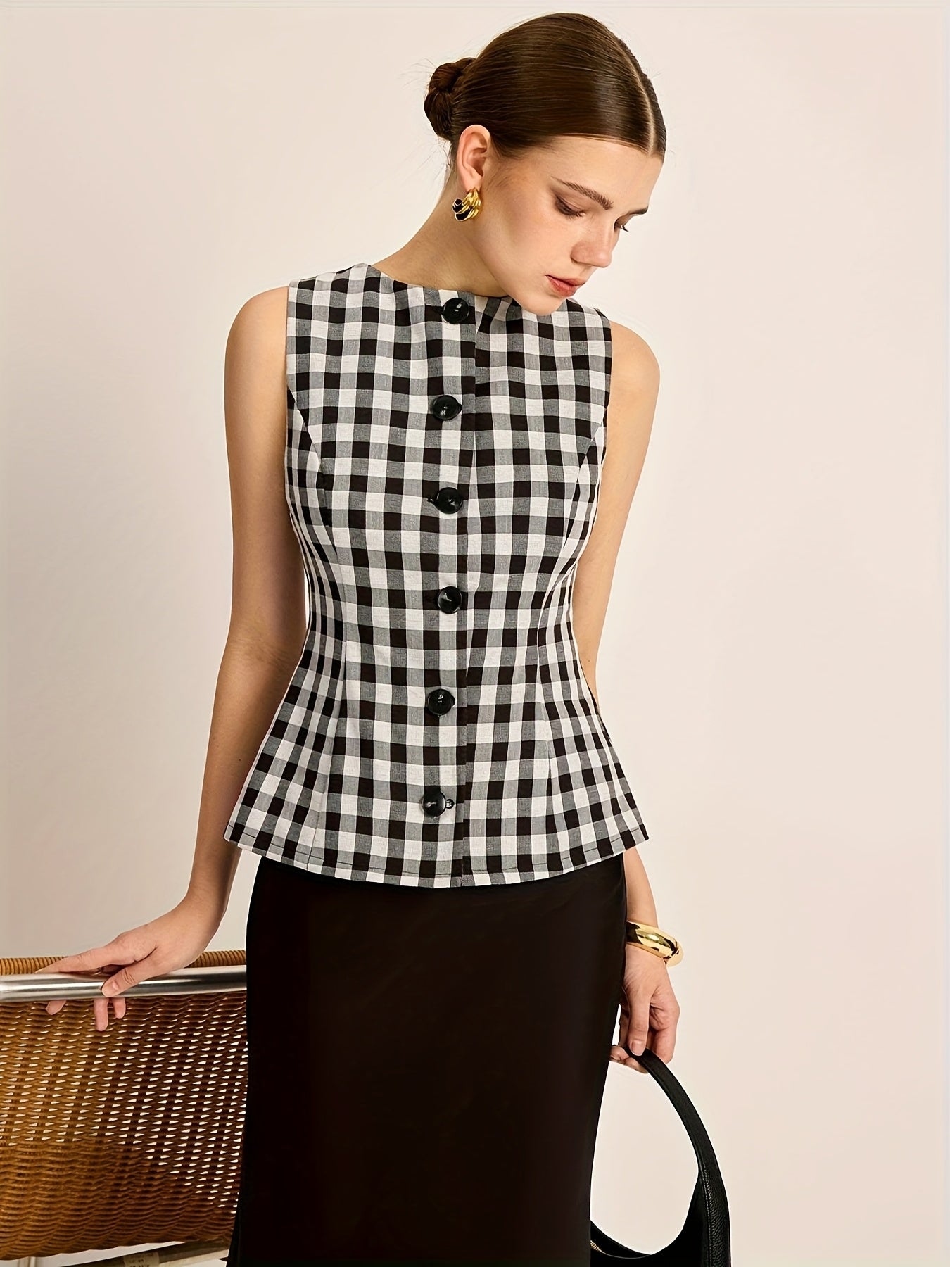Sam | Mouwloze Top