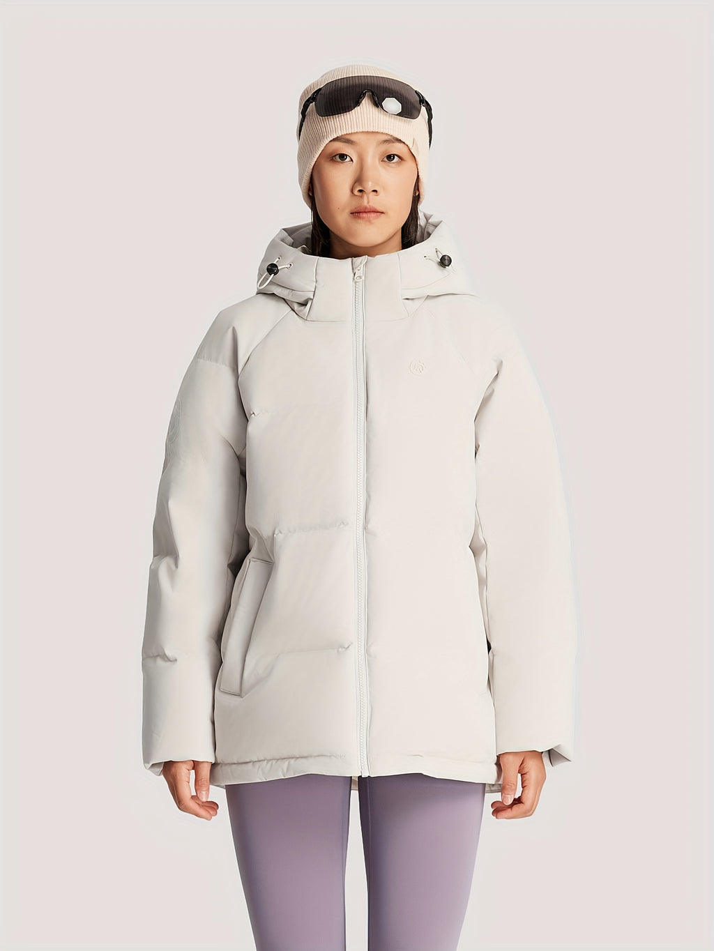 Ellia | Hooded down jacket