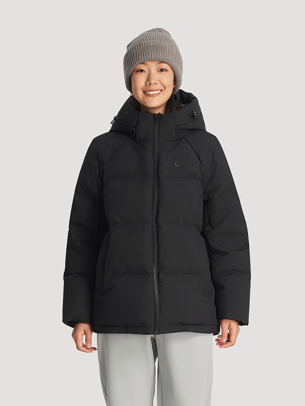 Ellia | Hooded down jacket