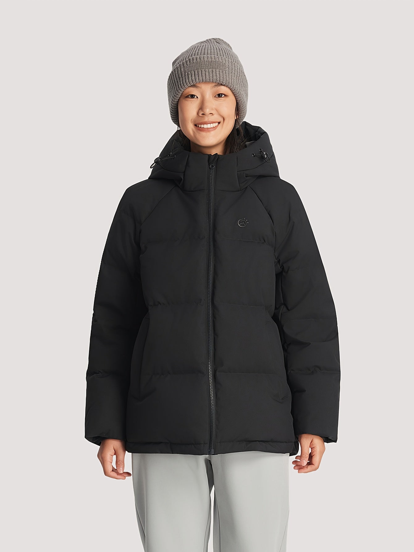 Ellia | Hooded down jacket