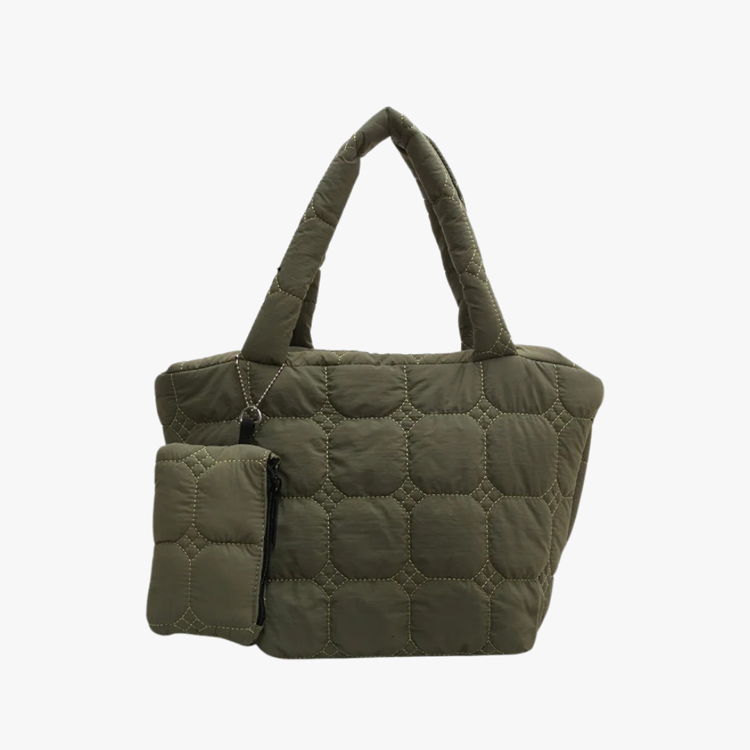 Ronni | Boxy Puffer Tote