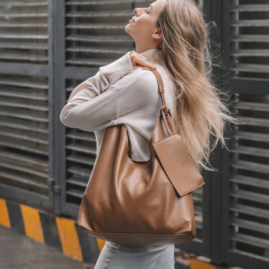 Slouchy shoulder bag
