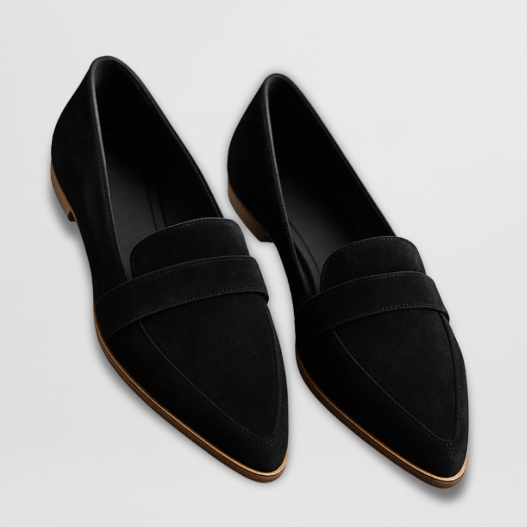 Claire | Zachte suède loafers