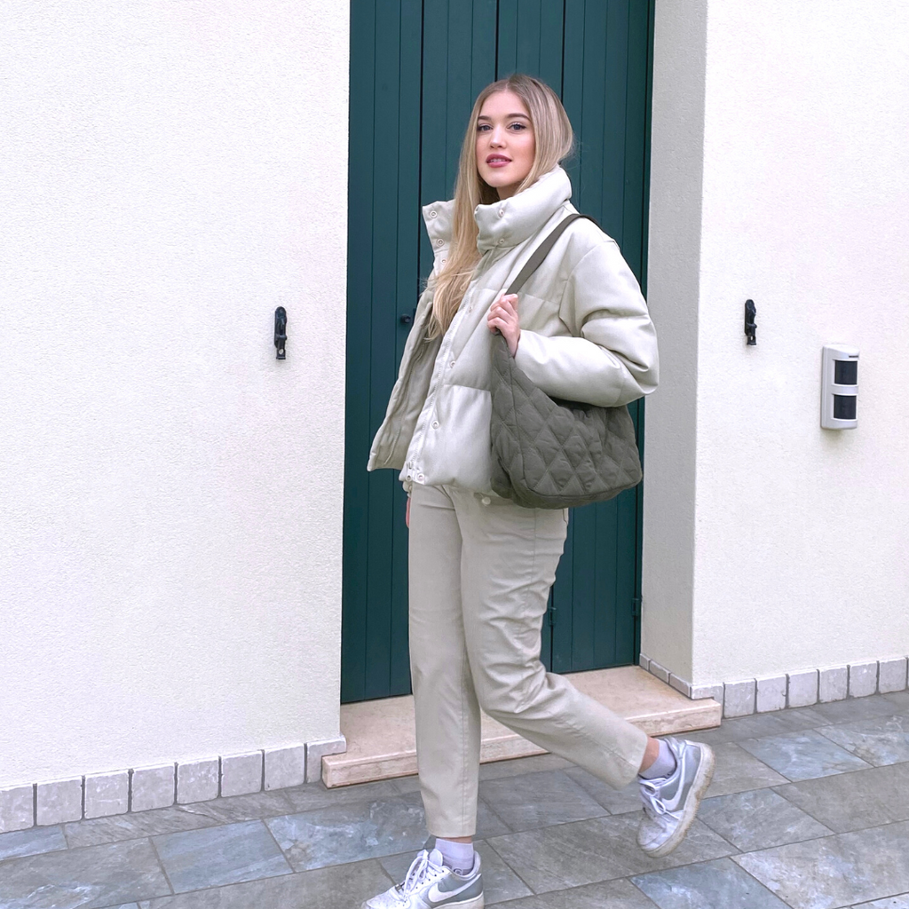 Quilted Puffer Bag