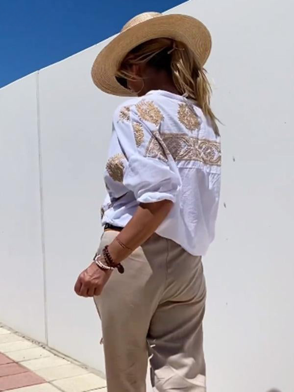 Hewan | Blouse met print