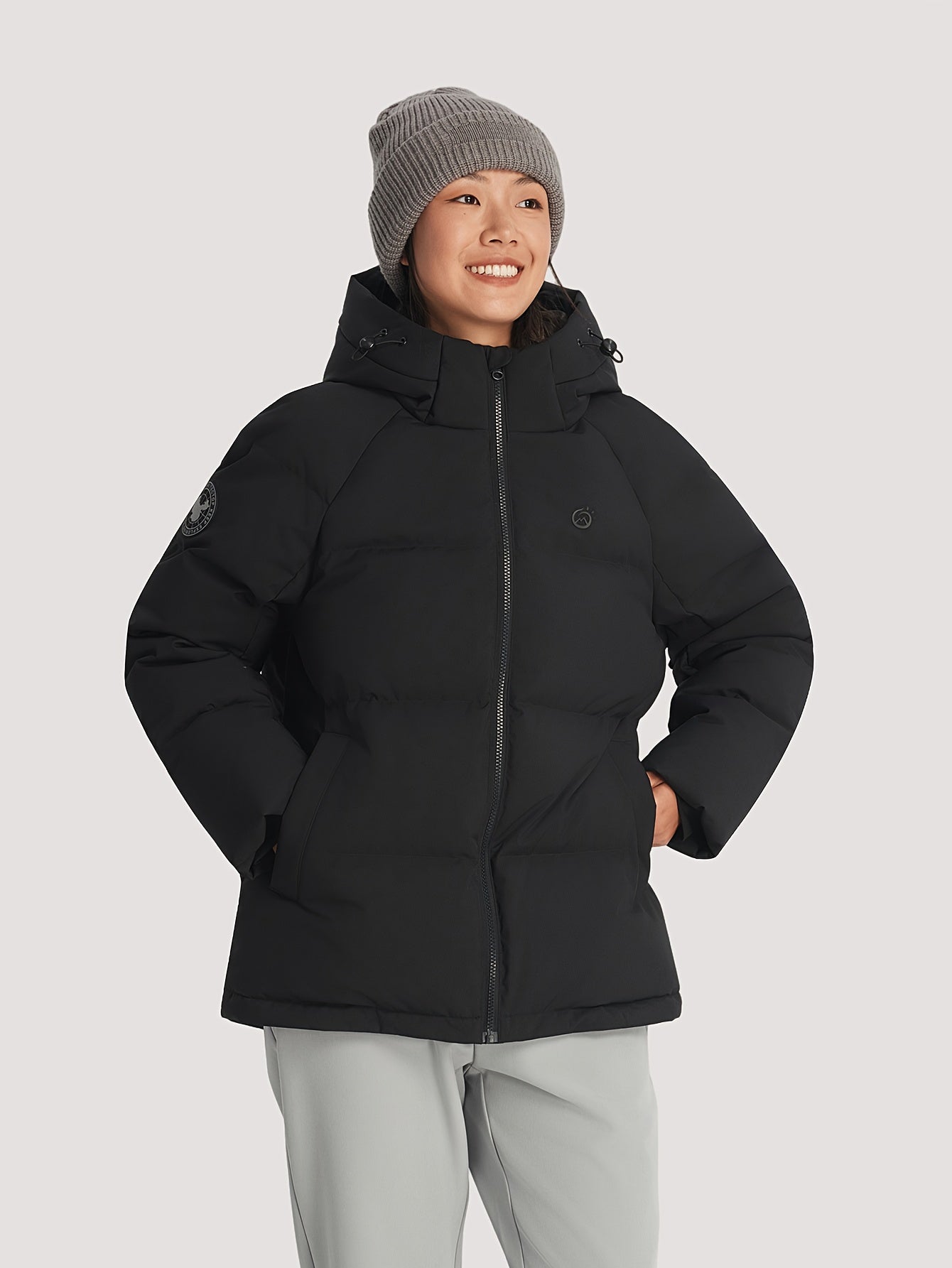Ellia | Hooded down jacket