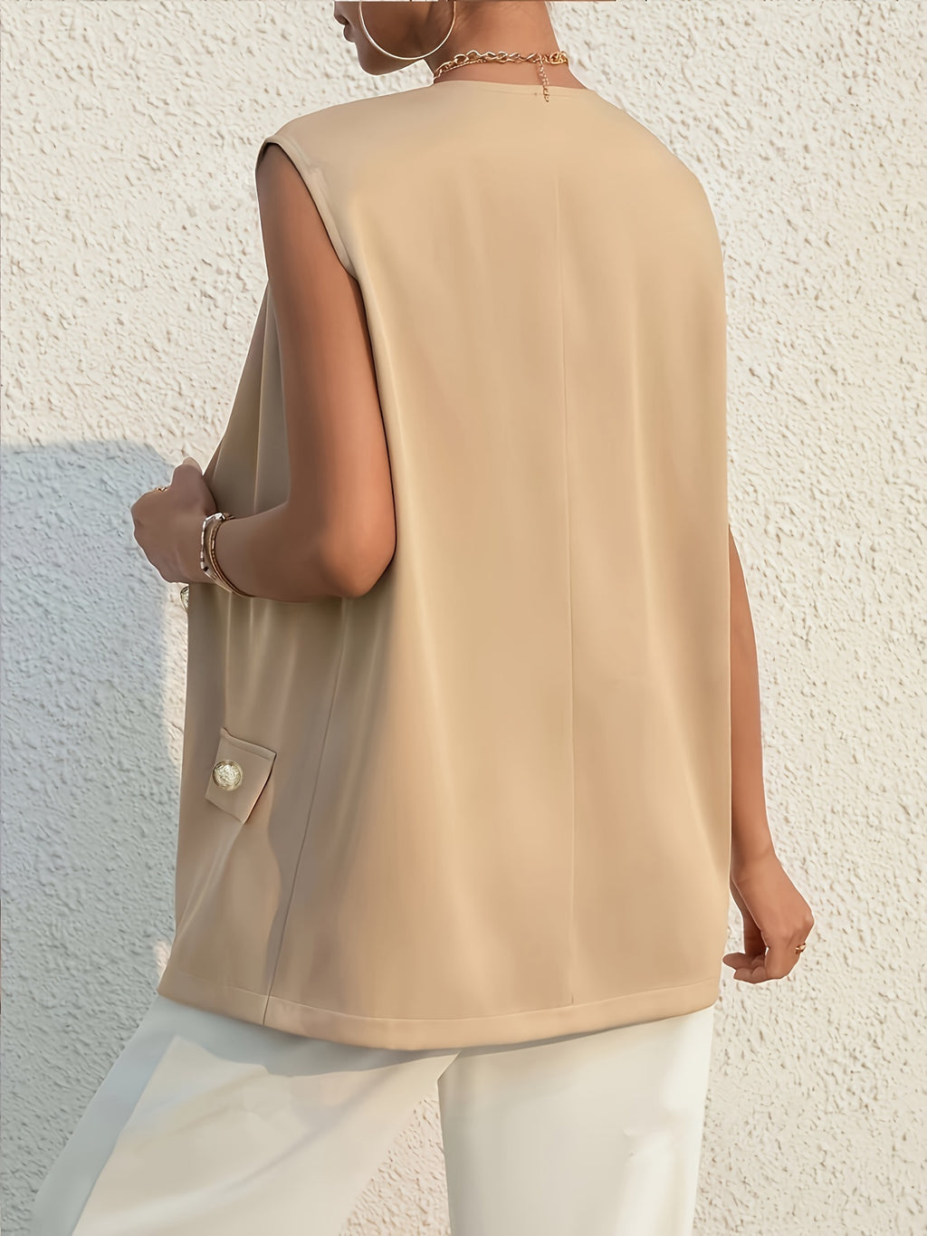 Alvina | Sleeveless blazer