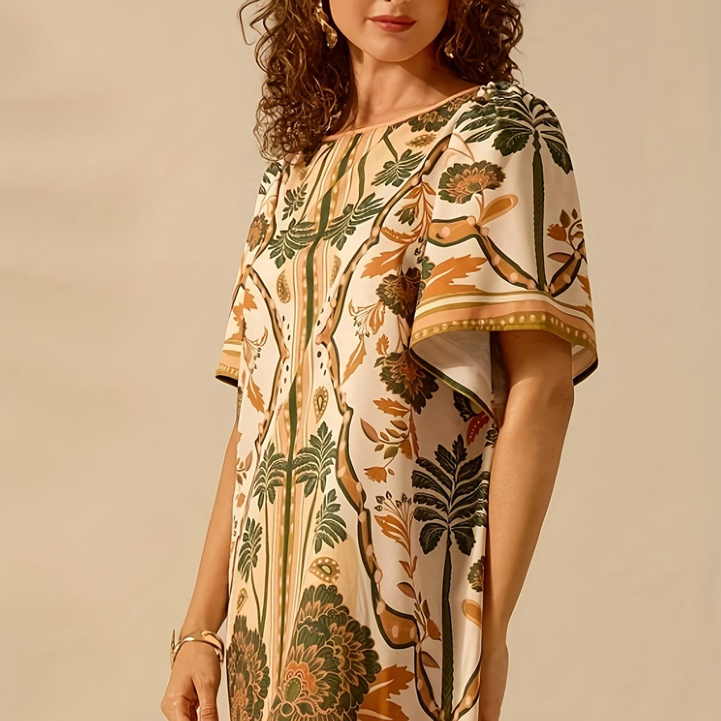 Suzy | Tunic with tropical floral print