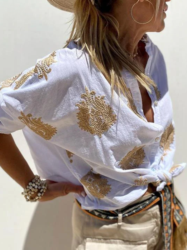 Hewan | Blouse met print