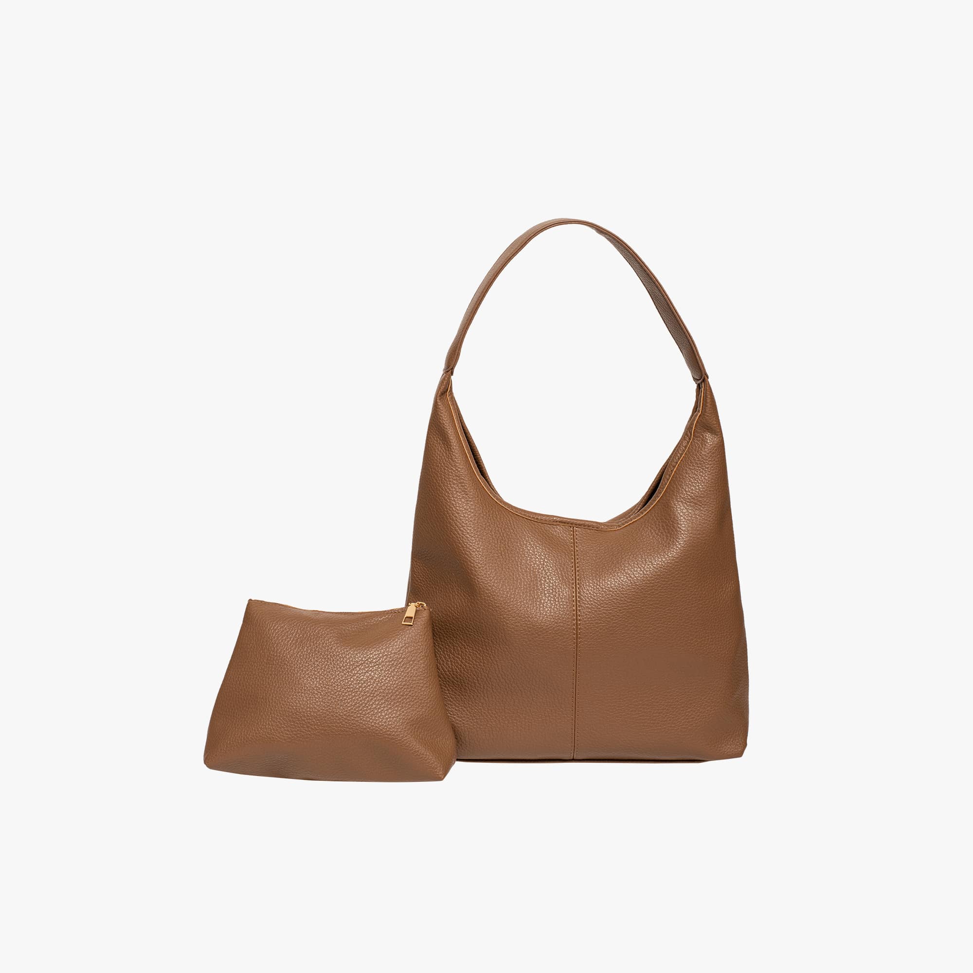 Vegan Leather Hobo Bag