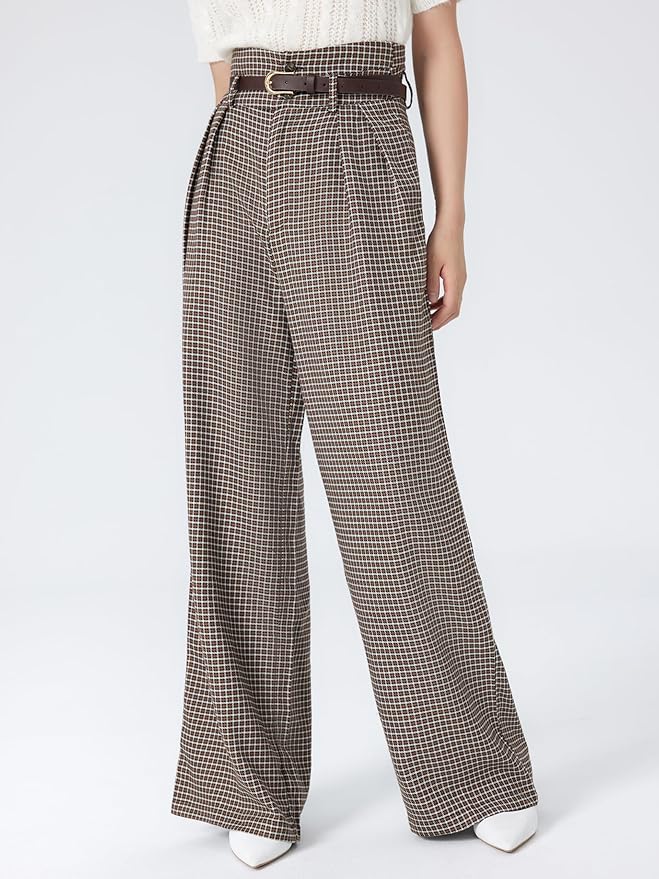 Calla | High-waist wide-leg trousers