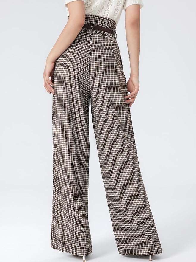 Calla | High-waist wide-leg trousers