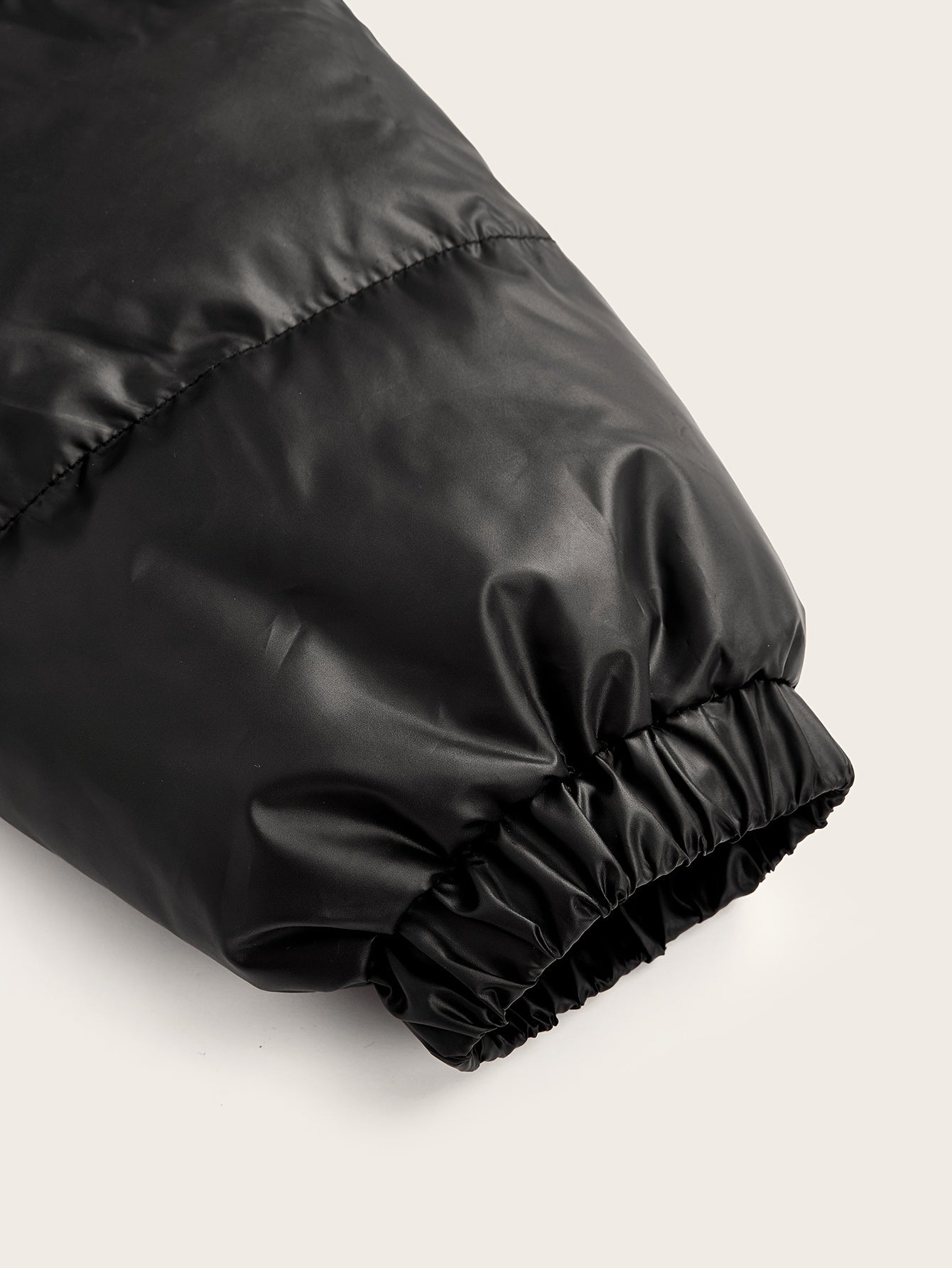 Janie | Puffer jack met trekkoord
