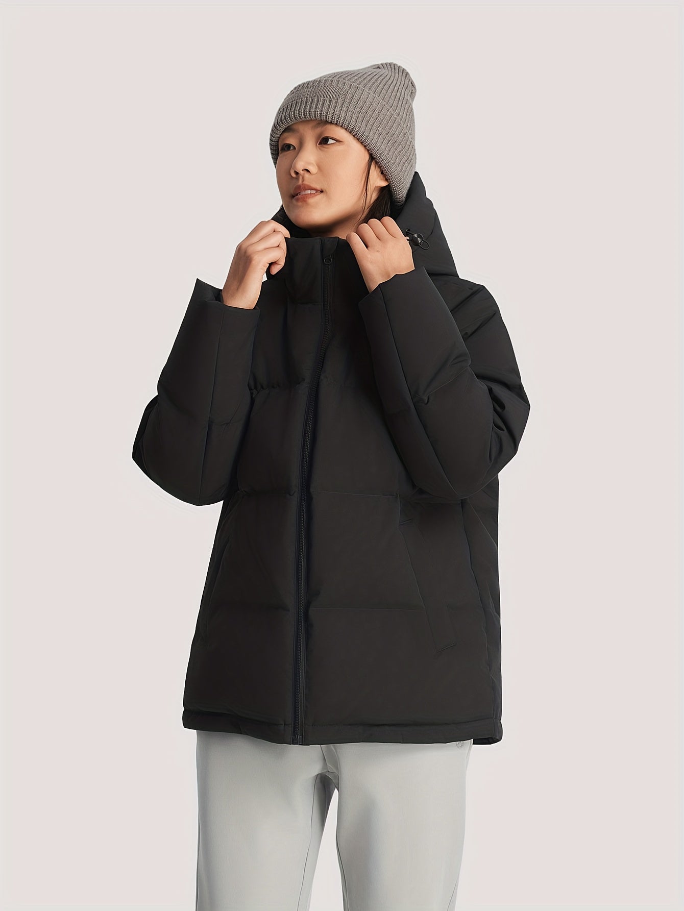 Ellia | Hooded down jacket