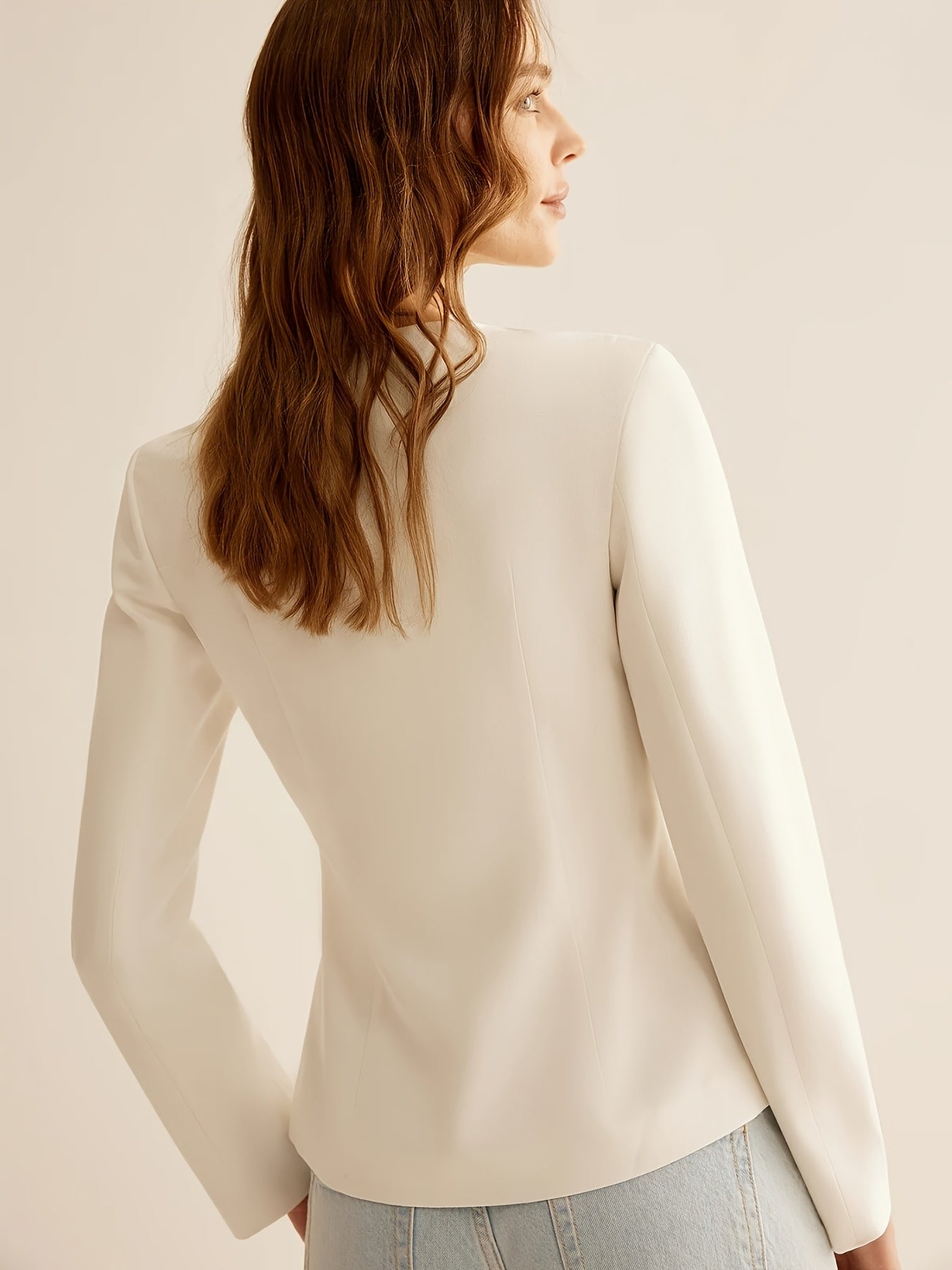 Ivory | Blazer met knopen
