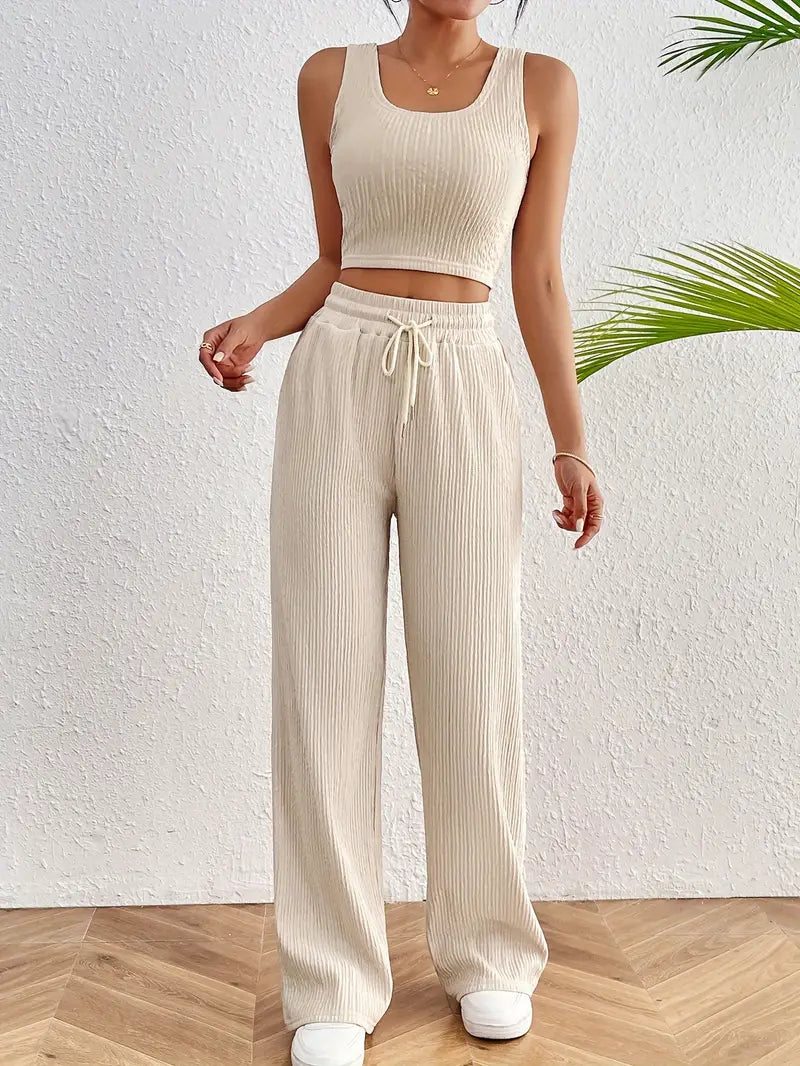 Casual tweedelige zomer set