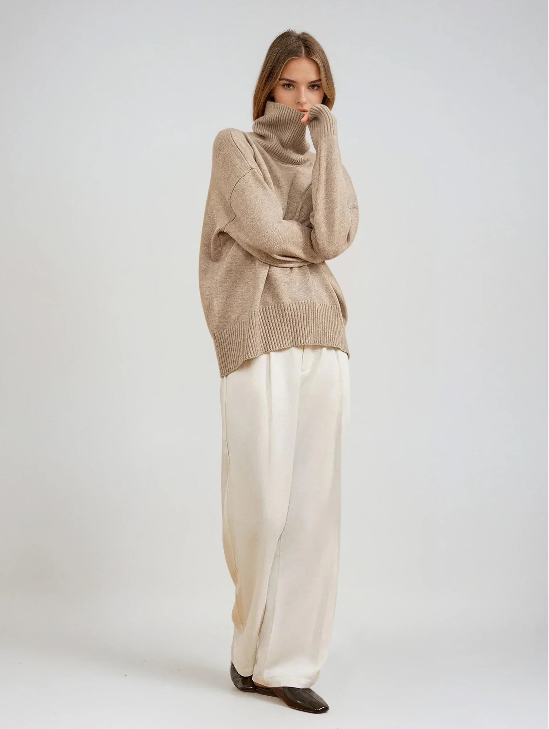 Jaira | Knitted turtleneck sweater