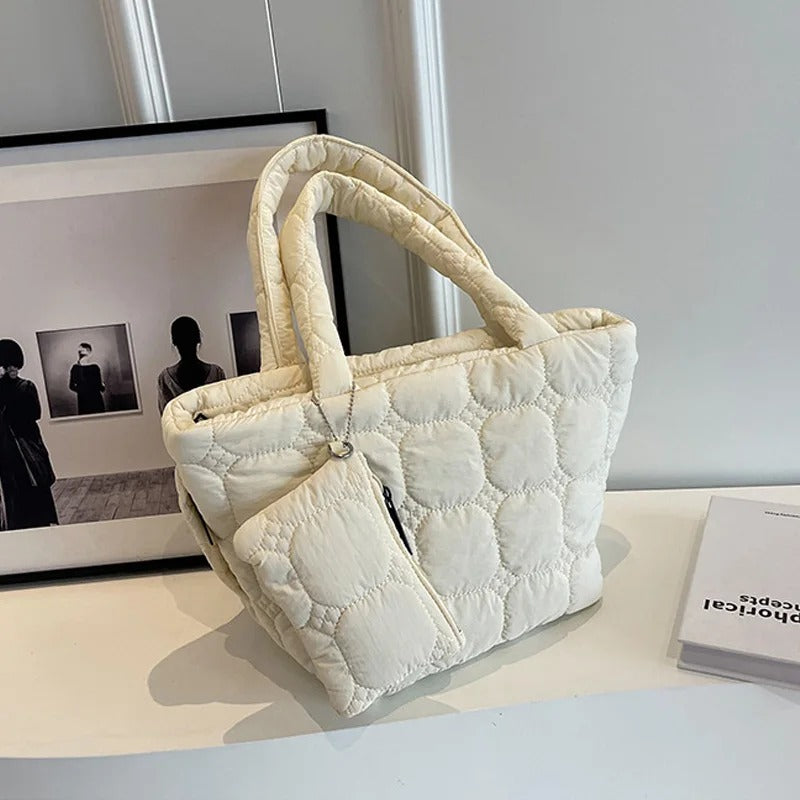 Ronni | Boxy Puffer Tote