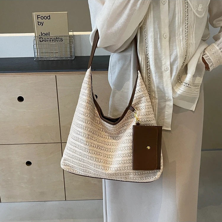 Straw Hobo Bag