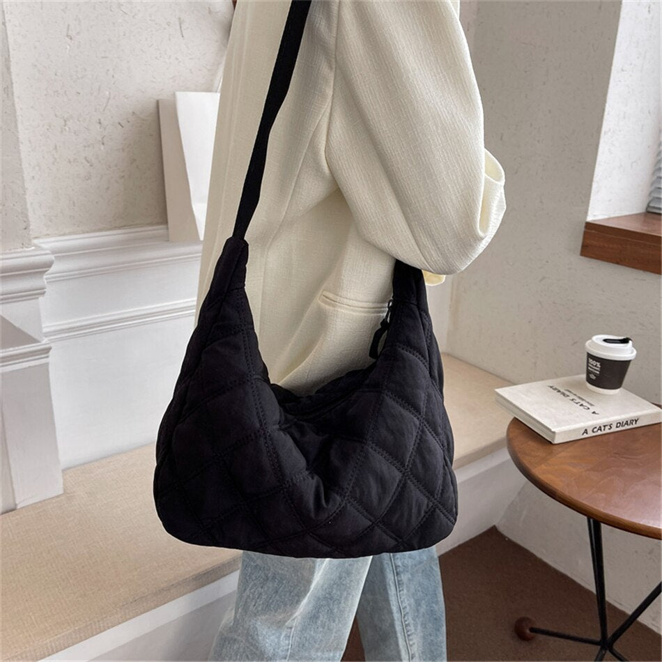 Quilted Puffer Bag