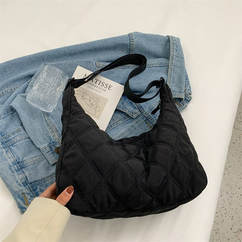 Quilted Puffer Bag